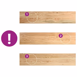 vidaXL Window Sills Window Ledge Window Board 2 pcsÂ Untreated Solid Wood Oak - 70 x 15 x 2 cm - Additional view 6