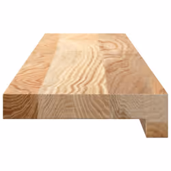 vidaXL Window Sills Window Ledge Window Board 2 pcsÂ Untreated Solid Wood Oak - natural, 80 x 15 x 2 cm - Additional view 4