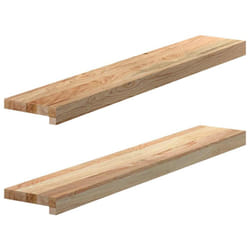 vidaXL Window Sills Window Ledge Window Board 2 pcsÂ Untreated Solid Wood Oak - natural, 90 x 15 x 2 cm