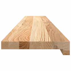 vidaXL Window Sills Window Ledge Window Board 2 pcsÂ Untreated Solid Wood Oak - 120 x 20 x 2 cm - Additional view 4