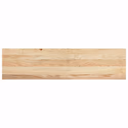 vidaXL Window Sills Window Ledge Window Board 2 pcsÃÂ Untreated Solid Wood Oak - natural, 100 x 25 x 2 cm - Additional view 5