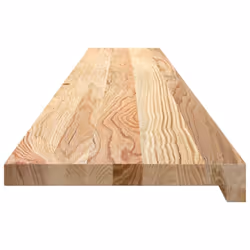 vidaXL Window Sills Window Ledge Window Board 2 pcsÂ Untreated Solid Wood Oak - 160 x 25 x 2 cm - Additional view 4