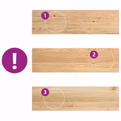 vidaXL Window Sills Window Ledge Window Board 2 pcsÃÂ Untreated Solid Wood Oak - natural, 90 x 30 x 2 cm - Additional view 6
