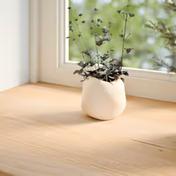 vidaXL Window Sills Window Ledge Window Board 2 pcsÂ Untreated Solid Wood Oak - 140 x 30 x 2 cm - Additional view 2