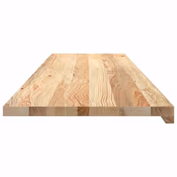 vidaXL Window Sills Window Ledge Window Board 2 pcsÃÂ Untreated Solid Wood Oak - natural, 140 x 40 x 2 cm - Additional view 4