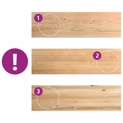 vidaXL Window Sills Window Ledge Window Board 2 pcsÃÂ Untreated Solid Wood Oak - natural, 140 x 40 x 2 cm - Additional view 6