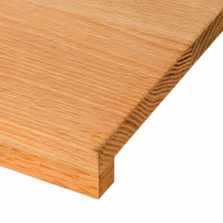 vidaXL Window Sills Window Ledge Window Board 2 pcsÃÂ Untreated Solid Wood Oak - light brown, 140 x 15 x 2 cm - Additional view 7