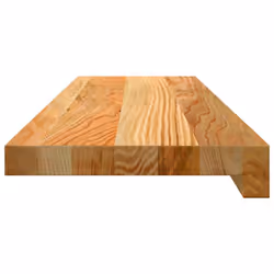 vidaXL Window Sills Window Ledge Window Board 2 pcsÃÂ Untreated Solid Wood Oak - light brown, 80 x 20 x 2 cm - Additional view 4