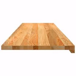 vidaXL Window Sills Window Ledge Window Board 2 pcsÃÂ Untreated Solid Wood Oak - light brown, 140 x 40 x 2 cm - Additional view 4