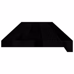 vidaXL Window Sills Window Ledge Window Board 2 pcsÃÂ Untreated Solid Wood Oak - dark brown, 90 x 25 x 2 cm - Additional view 4