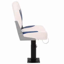 vidaXL Foldable Boat Seat Set 2 Piece Canoe Seat Kayak Seat Blue and White - Additional view 4