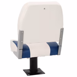 vidaXL Foldable Boat Seat Set 4 Piece Canoe Seat Kayak Seat Blue and White - Additional view 7