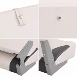 vidaXL Foldable Boat Seat Set 4 Piece Low Backrest Canoe Seat SUP Kayak Seat - Additional view 10