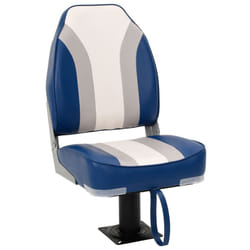 vidaXL Foldable Boat Seat Set 2 Piece Canoe Seat Kayak Seat High Backrest