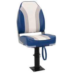 vidaXL Foldable Boat Seat Set 2 Piece Canoe Seat Kayak Seat High Backrest