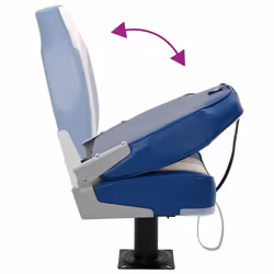 vidaXL Foldable Boat Seat Set 4 Piece Canoe Seat Kayak Seat High Backrest - Additional view 9