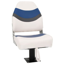 vidaXL Foldable Boat Seat Set 2 Piece Canoe Seat Kayak Seat High Backrest