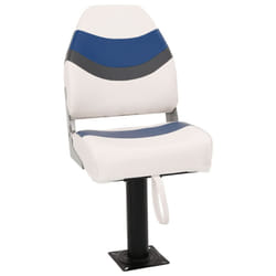 vidaXL Foldable Boat Seat Set 2 Piece Canoe Seat Kayak Seat High Backrest