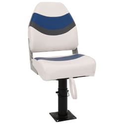 vidaXL Foldable Boat Seat Set 2 Piece Canoe Seat Kayak Seat High Backrest