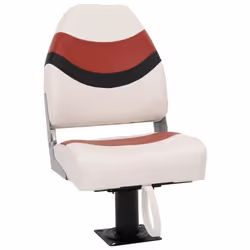 vidaXL Foldable Boat Seat Set 2 Piece Canoe Seat Kayak Seat High Backrest