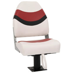 vidaXL Foldable Boat Seat Set 2 Piece Canoe Seat Kayak Seat High Backrest