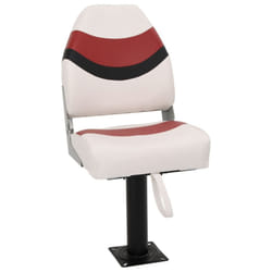 vidaXL Foldable Boat Seat Set 2 Piece Canoe Seat Kayak Seat High Backrest