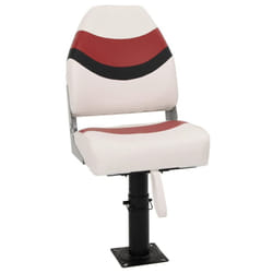 vidaXL Foldable Boat Seat Set 2 Piece Canoe Seat Kayak Seat High Backrest