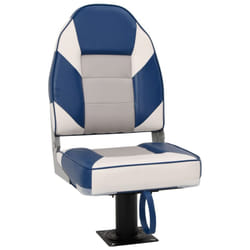 vidaXL Foldable Boat Seat Set 2 Piece Canoe Seat Kayak Seat High Backrest