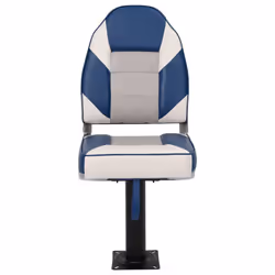 vidaXL Foldable Boat Seat Set 2 Piece Canoe Seat Kayak Seat High Backrest