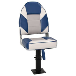 vidaXL Foldable Boat Seat Set 2 Piece Canoe Seat Kayak Seat High Backrest