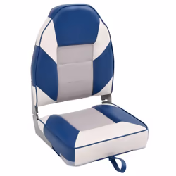 vidaXL Foldable Boat Seats 2 pcs with High Back Fishing Canoe Seat Kayak Seat