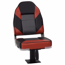 vidaXL Foldable Boat Seat Set 2 Piece Canoe Seat Kayak Seat High Backrest