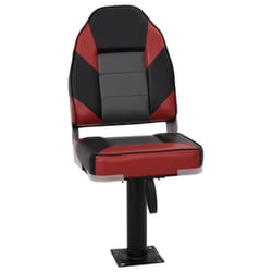 vidaXL Foldable Boat Seat Set 2 Piece Canoe Seat Kayak Seat High Backrest