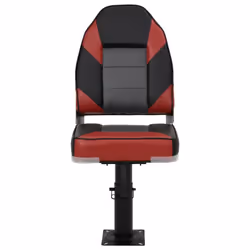 vidaXL Foldable Boat Seat Set 2 Piece Canoe Seat Kayak Seat High Backrest