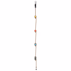 vidaXL Rope Ladder for Kids with 4 Rungs Children Climbing Ladder Multicolour - Additional view 4