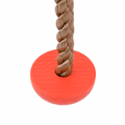 VidaXL Disc Rope Swing for Kids with 4 Treads Multicolour - Additional view 7