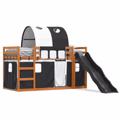 VidaXL 3284158, Wood, Wood, Black, 975 mm, 1955 mm, 1130 mm