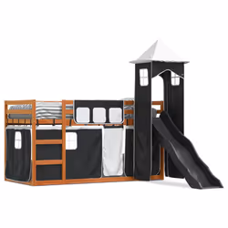 VidaXL 3284212, Wood, Wood, Black, 975 mm, 1955 mm, 1130 mm