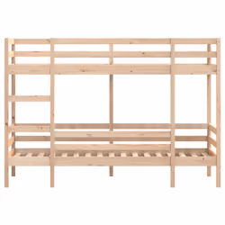 vidaXL Bunk Bed Loft Bed Bedroom Kids Bed Frame 90x200 cm Solid Wood Pine - Additional view 4