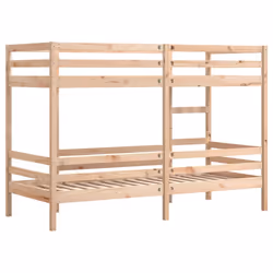 vidaXL Bunk Bed Loft Bed Bedroom Kids Bed Frame 90x200 cm Solid Wood Pine - Additional view 6