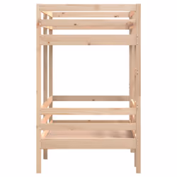 vidaXL Bunk Bed Loft Bed Bedroom Kids Bed Frame 90x190 cm Solid Wood Pine - Additional view 5