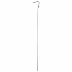 vidaXL Tent Pegs Ground Peg Outdoor Camping Peg Ground Stake Galvanised Steel - 4 mm/ 25 pcs