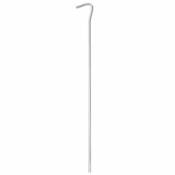 vidaXL Tent Pegs Ground Peg Outdoor Camping Peg Ground Stake Galvanised Steel - 5 mm/ 25 pcs
