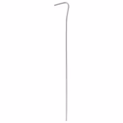 vidaXL Tent Pegs Ground Peg Camping Peg 50 pcs 23 cm Ã7 mm Galvanised Steel - 3 mm/ 50 pcs