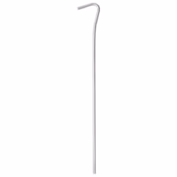 vidaXL Tent Pegs Ground Peg Camping Peg 50 pcs 23 cm Ã7 mm Galvanised Steel - 4 mm/ 50 pcs