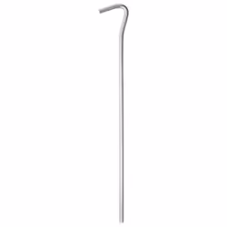 vidaXL Tent Pegs Ground Peg Camping Peg 50 pcs 23 cm Ã7 mm Galvanised Steel - 5 mm/ 50 pcs