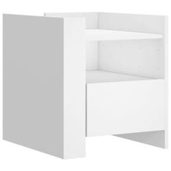 VidaXL 848276 nightstand/bedside table White