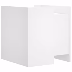 VidaXL 848276 nightstand/bedside table White - Additional view 6