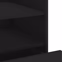 vidaXL Bedside Cabinet Nightstand Bed Side Table Sonoma Oak Engineered Wood - black - Additional view 8