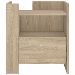 VidaXL 848278 nightstand/bedside table Oak - Additional view 4